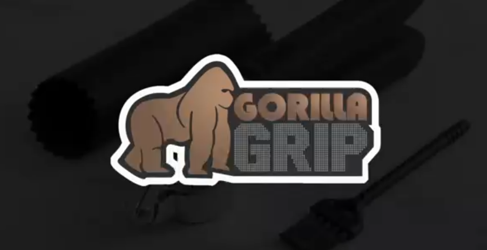 thumbnail video image 2 of GORILLA GRIP Garlic Press and Peel Set, Heavy Duty Mincer Tool, Large Ergonomic Handle, Red, 2 of 10