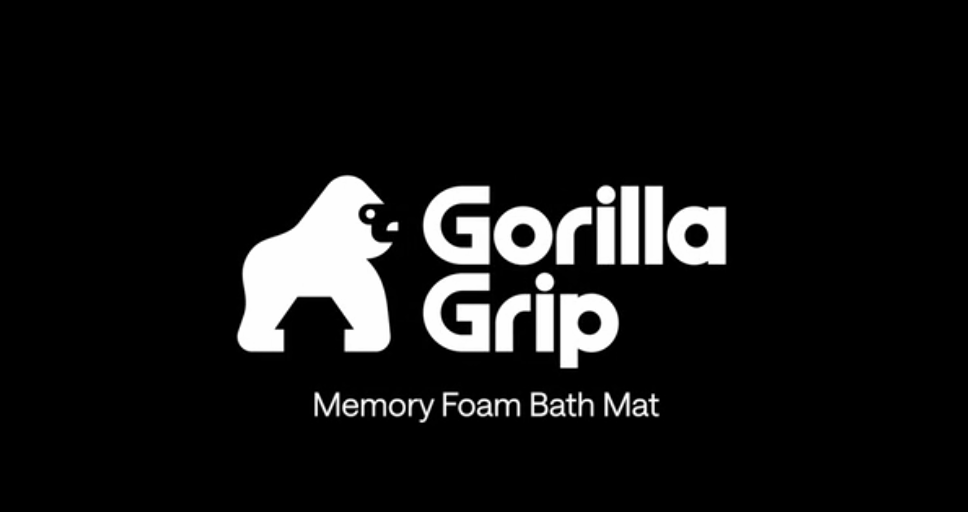 thumbnail video image 2 of GORILLA GRIP Thick Memory Foam Toilet Rug for Bathroom, U Shaped Washable, Soft Absorbent Velvet Topside Floor Mats, Machine Wash, Cushioned Luxury Rugs for Bath Room, 22.5x19.5, Graphite Gray, 2 of 9