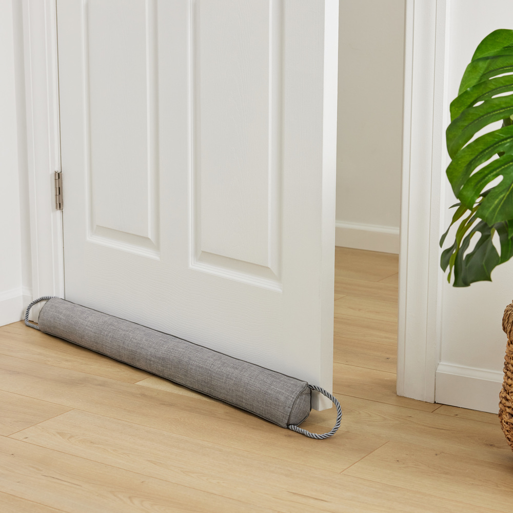 thumbnail video image 2 of GORILLA GRIP Door Draft Stopper, 36", Blocks Air, Wind, Noise for Gaps Up to 3” Under Doors, Black, 2 of 10