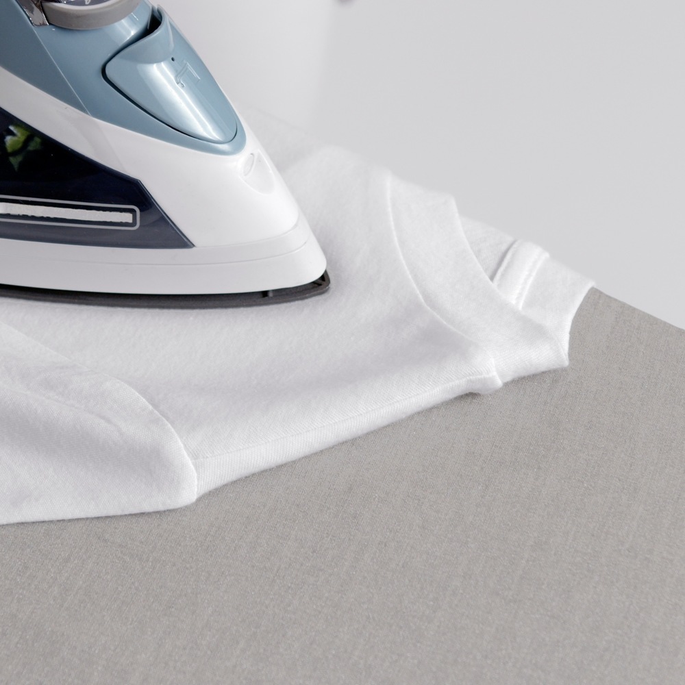 thumbnail video image 2 of GORILLA GRIP Scorch Resistant Ironing Board Cover, Silicone Coating, Hook and Loop Fastener Strap, Silver, 2 of 10